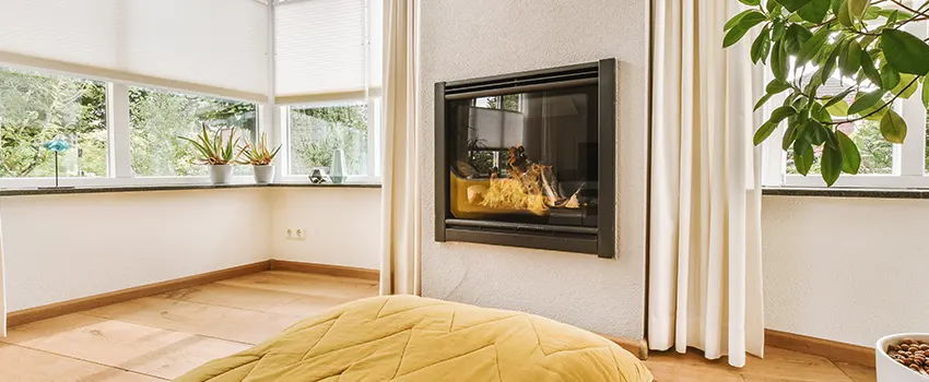Residential Fireplace Ceramic Glass Installation in Woodbridge, NJ