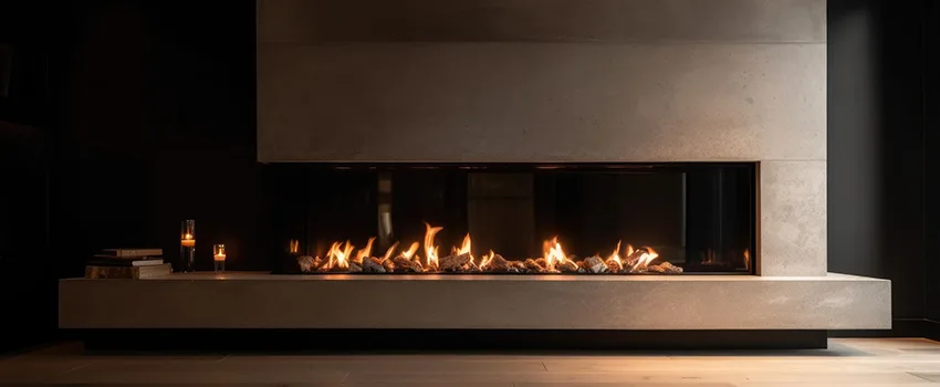 Gas Fireplace Ember Bed Design Services in Woodbridge, New Jersey