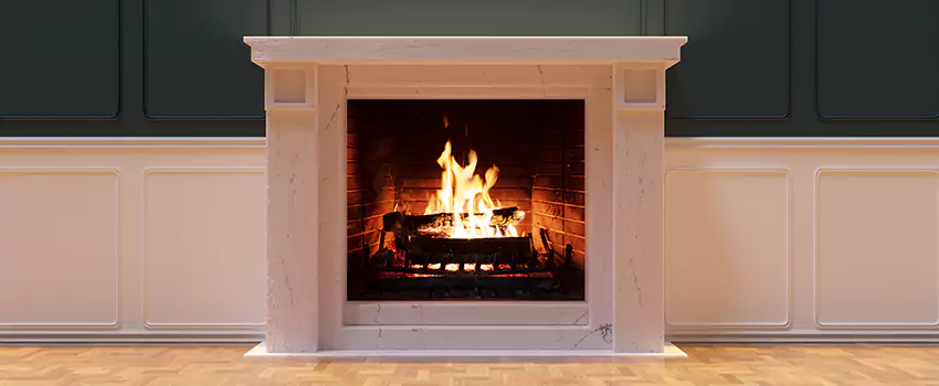 Open Flame Wood-Burning Fireplace Installation Services in Woodbridge, New Jersey