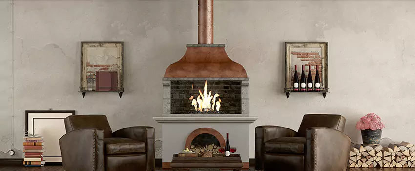 Thelin Hearth Products Providence Pellet Insert Fireplace Installation in Woodbridge, NJ