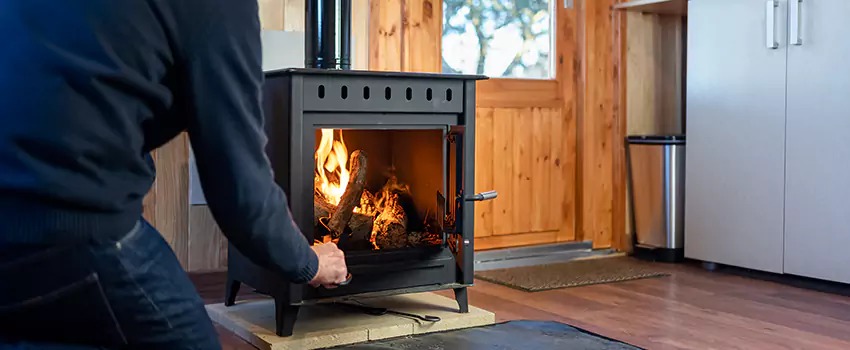 Open Hearth Wood Fireplace Installation in Woodbridge, NJ